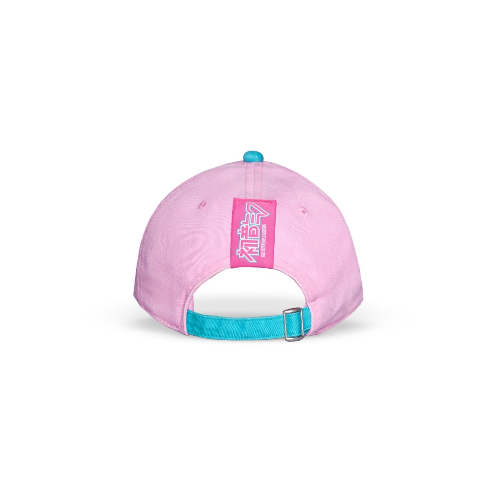 Hatsune Miku - Pink Denim Casquette ajustable - Rose
